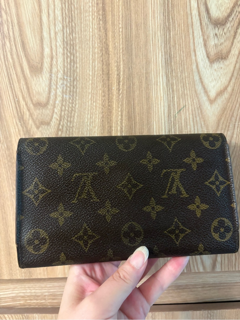 Authentic Louis Vuitton Monogram international Trifold Wallet Vintage - Picture 2 of 15